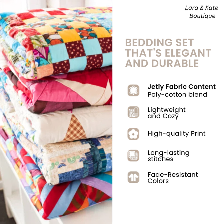 Tarot Shadow Bamboo| Handcrafted Bedding Set