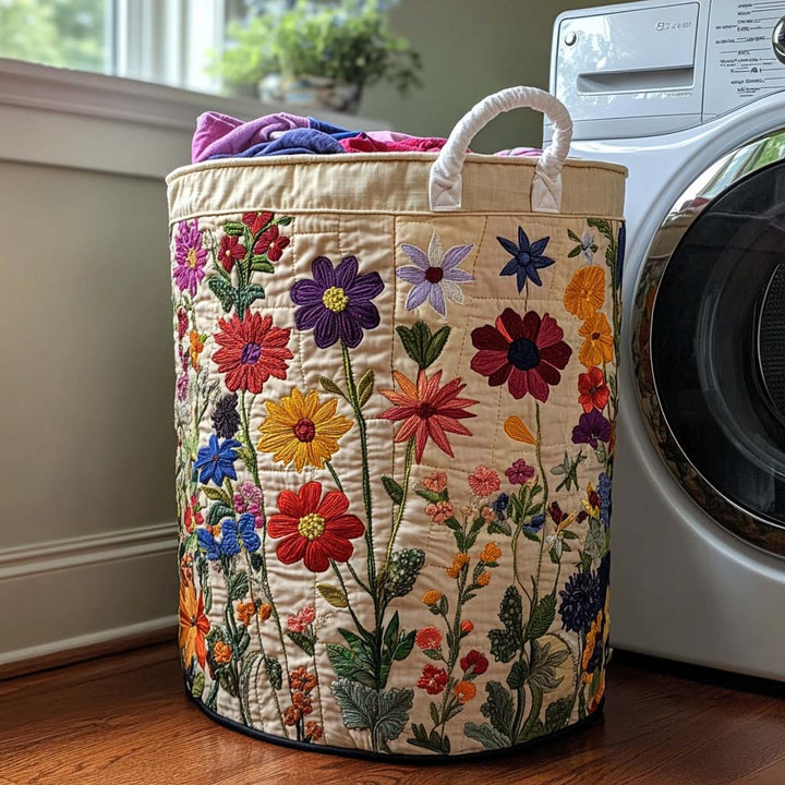 Bloom Bright | Handcrafted Laundry Basket