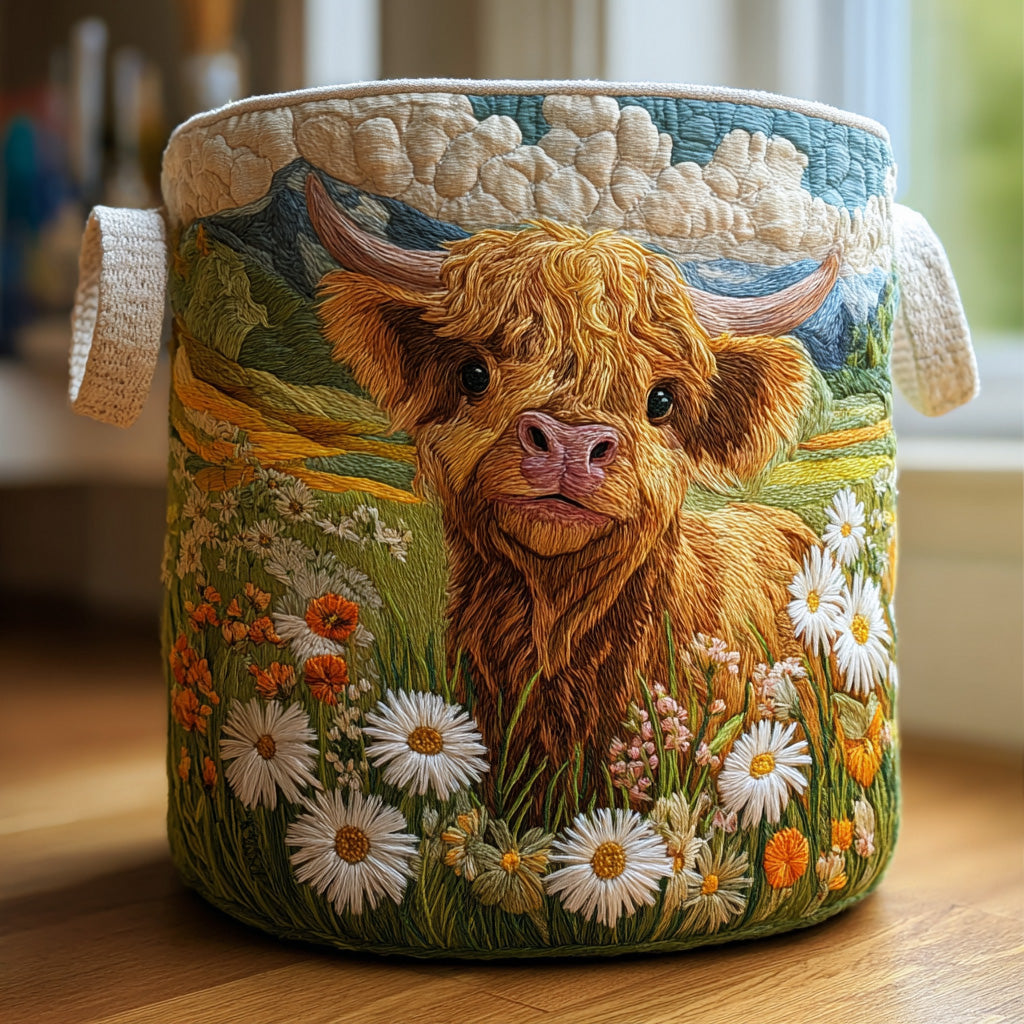 Highland Charm | Handcrafted Laundry Basket