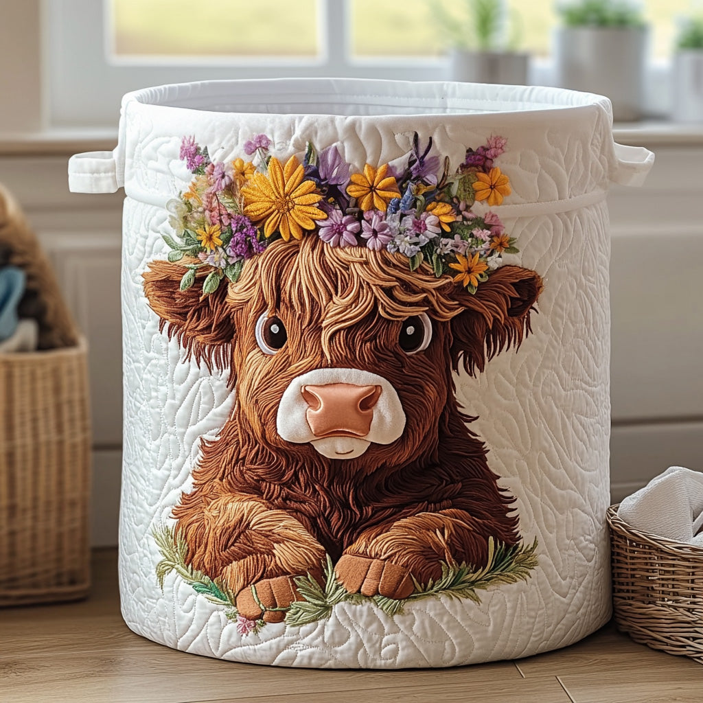 Highland Charm | Handcrafted Laundry Basket