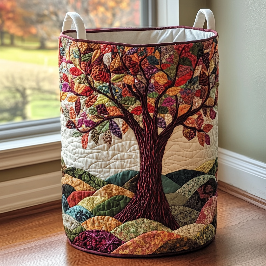 Tree of Life | Handcrafted Laundry Basket