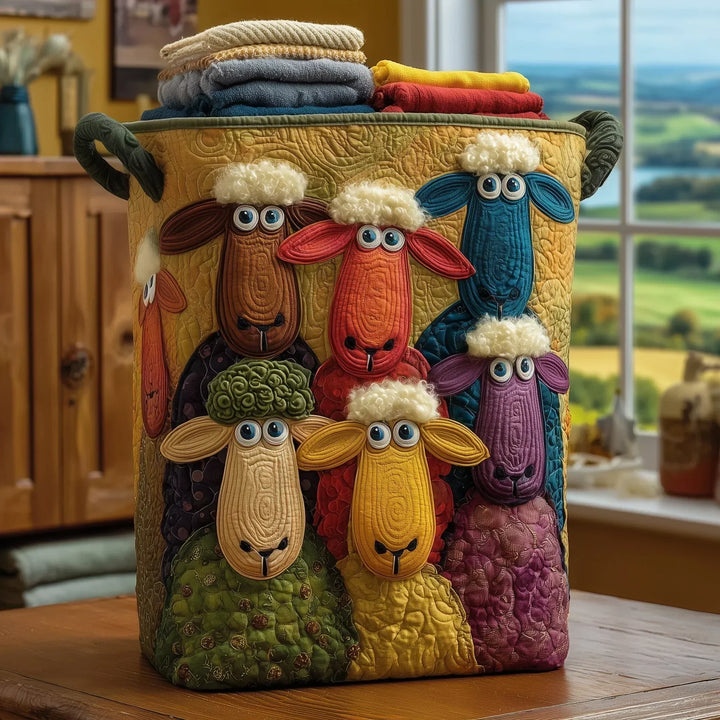 Sheep | Handcrafted Laundry Basket