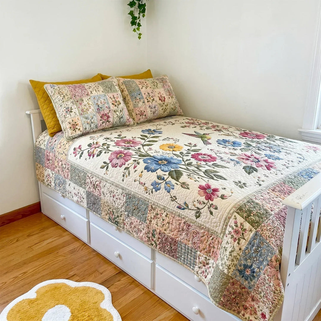 Garden Harmony Bamboo | Handcrafted Bedding Set