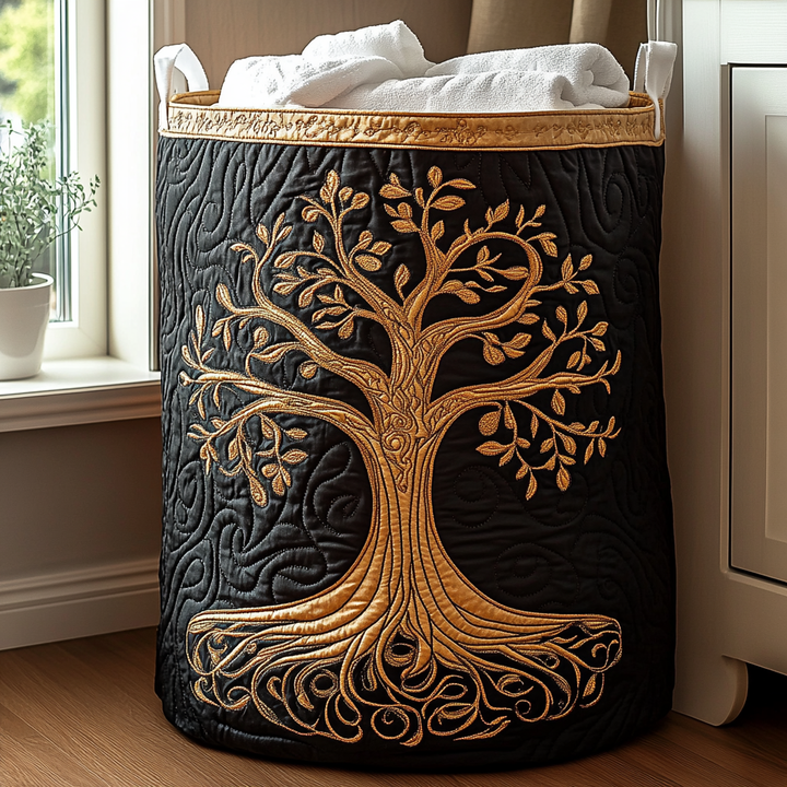 Tree of Life | Handcrafted Laundry Basket