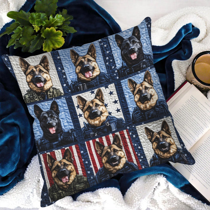 Patriot Shepherd | Handcrafted Pillow Case