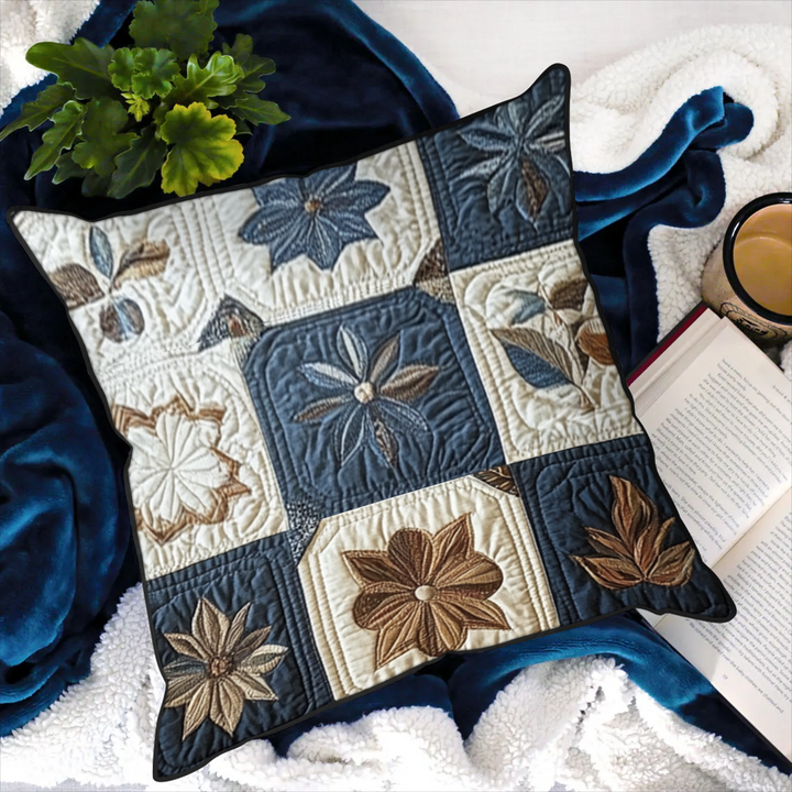 Antique Bloom | Handcrafted Pillow Case