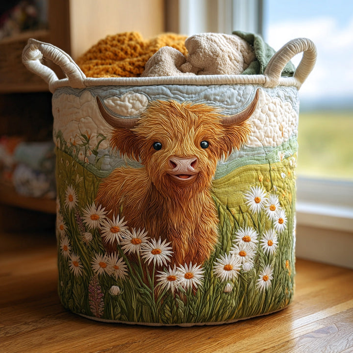 Highland Charm | Handcrafted Laundry Basket