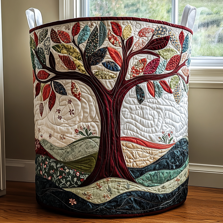 Tree of Life | Handcrafted Laundry Basket