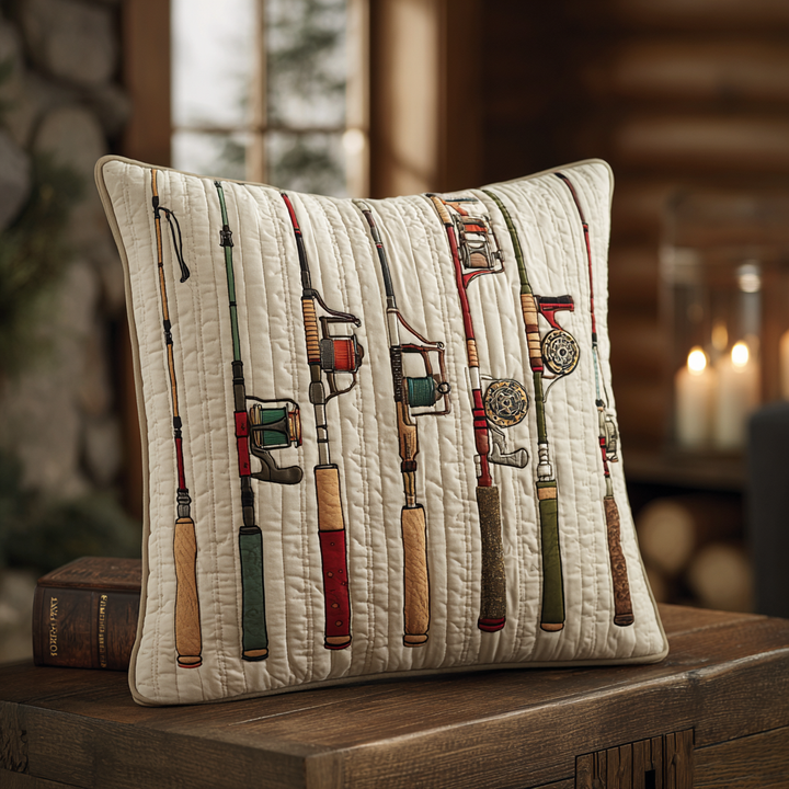 Vintage Tackle | Handcrafted Pillow Case